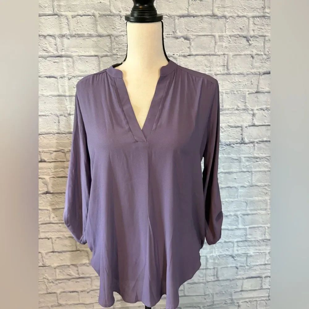 Lush Deep Purple Women's Blouse